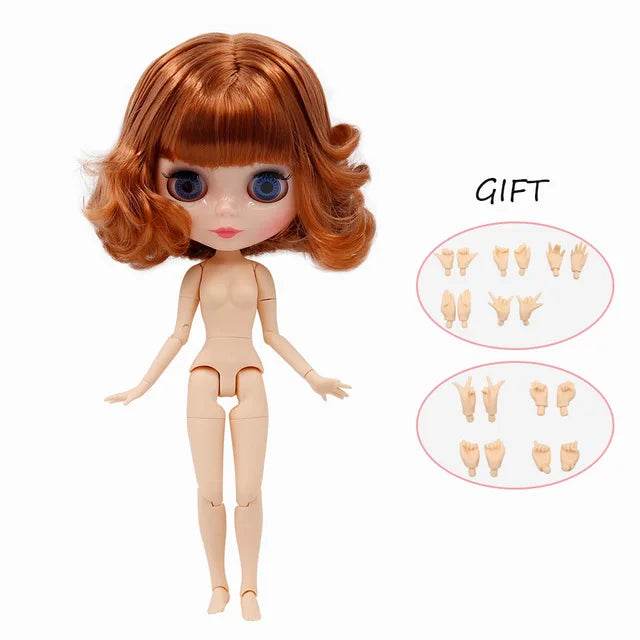 Premium Blyth Doll One Sixth Tan Skin Glossy Face Collectors - ToylandEU