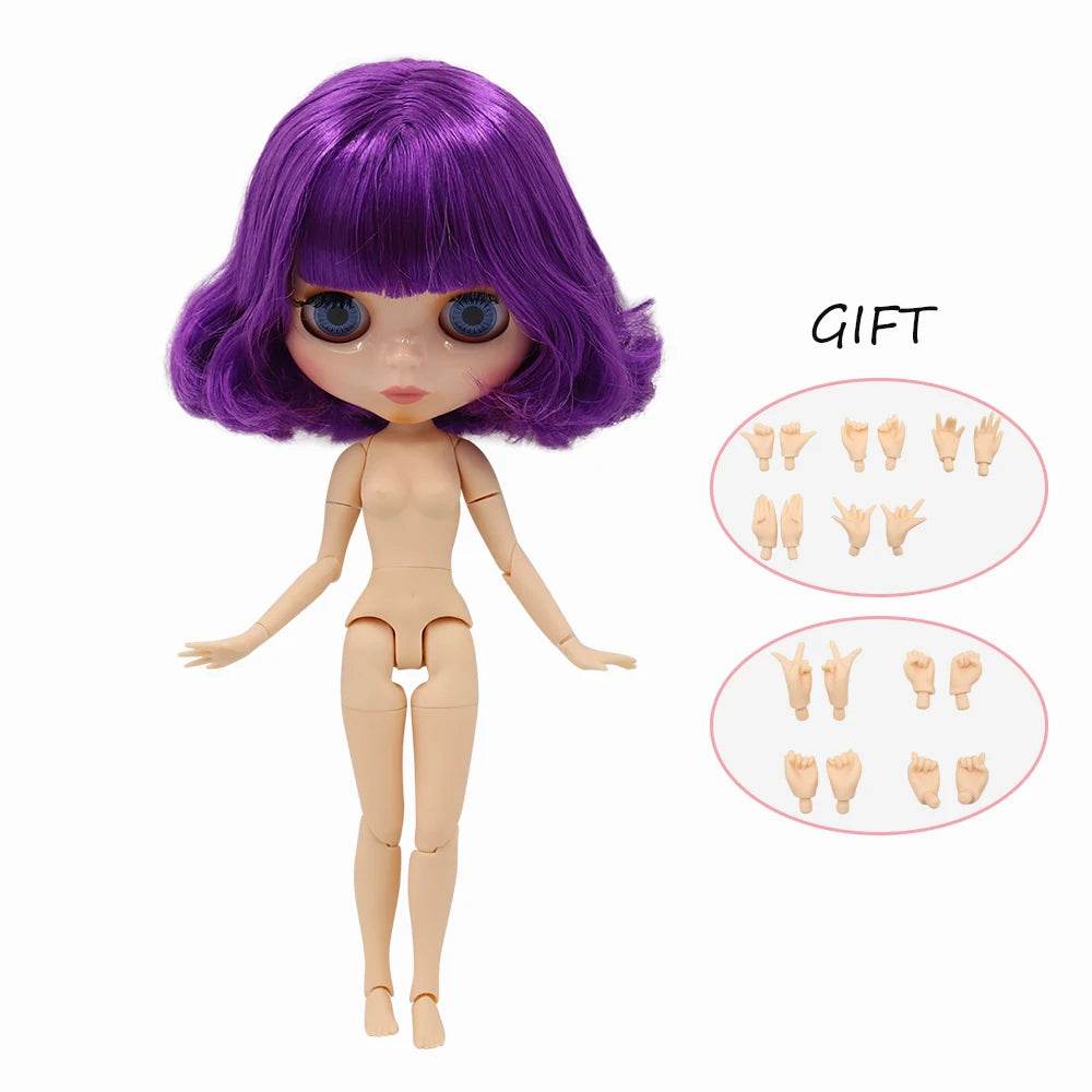 Premium Blyth Doll One Sixth Tan Skin Glossy Face Collectors - ToylandEU