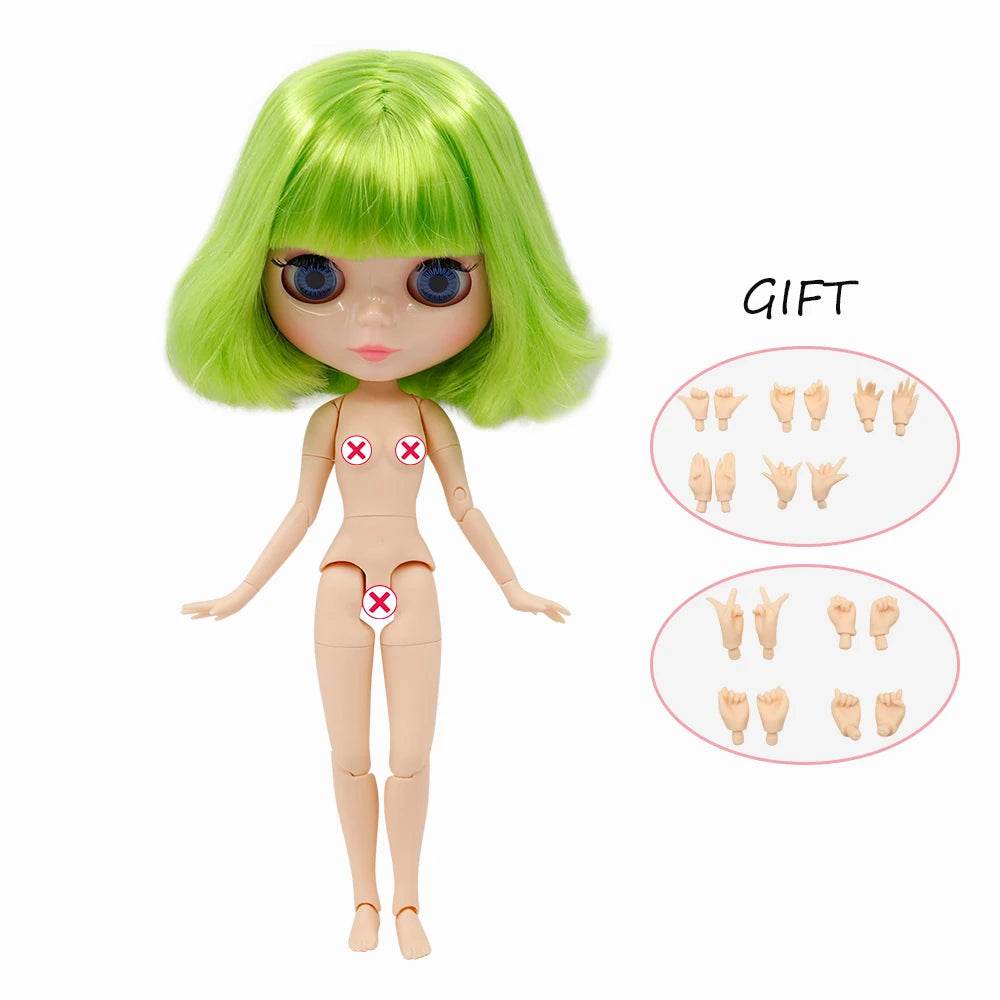 Premium Blyth Doll One Sixth Tan Skin Glossy Face Collectors - ToylandEU