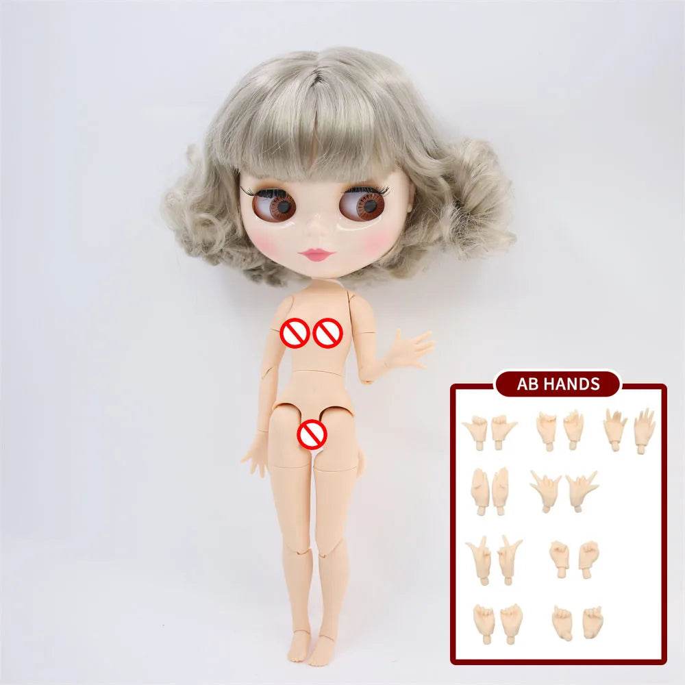 Premium Blyth Doll One Sixth Tan Skin Glossy Face Collectors - ToylandEU