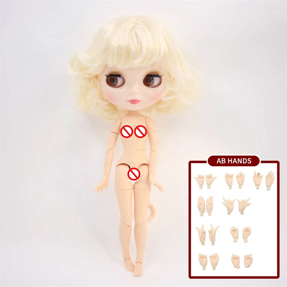 Premium Blyth Doll One Sixth Tan Skin Glossy Face Collectors - ToylandEU