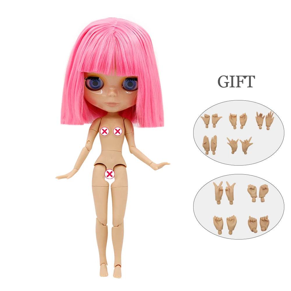 Premium Blyth Doll One Sixth Tan Skin Glossy Face Collectors - ToylandEU