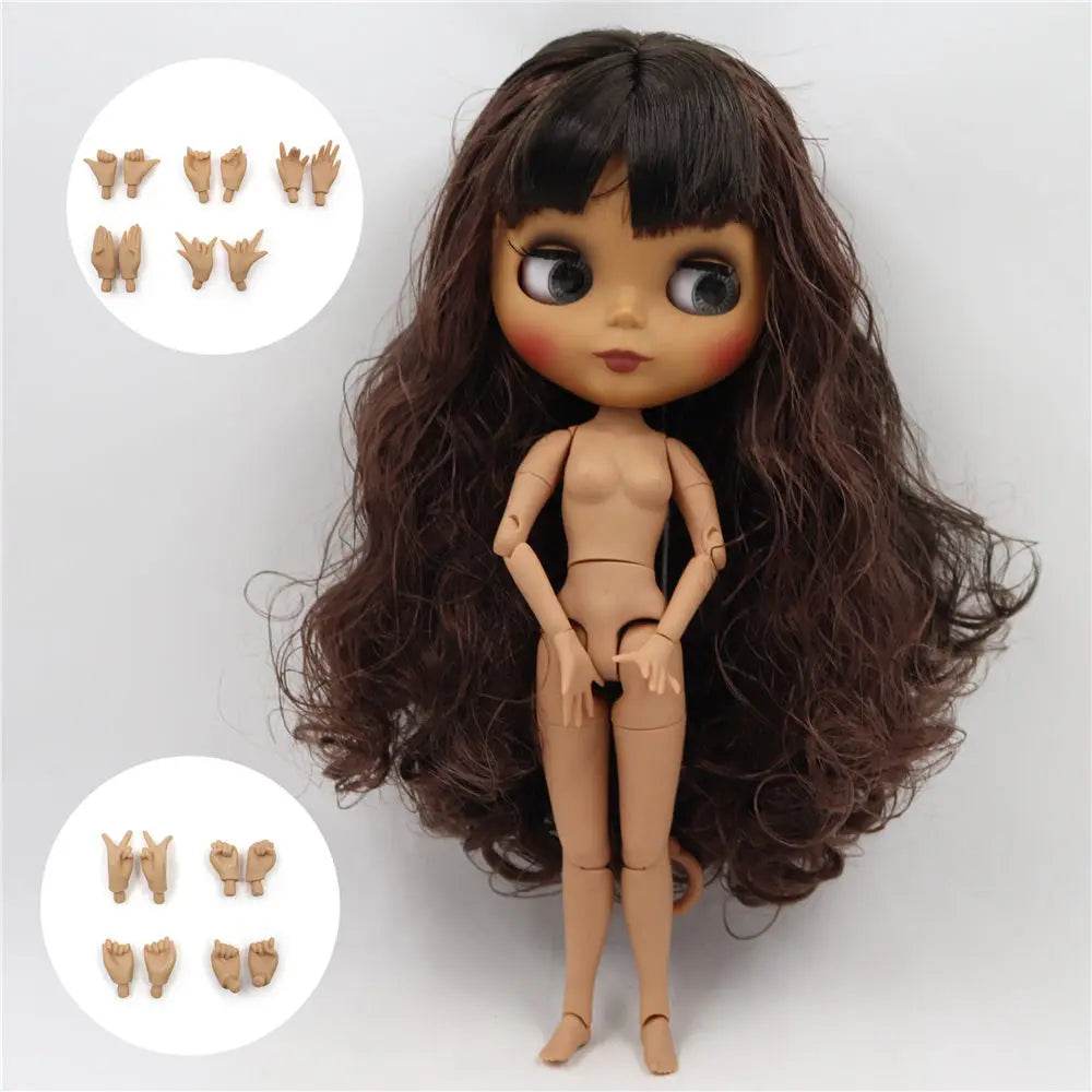 Premium Blythe Doll Matte Face Jointed Body For Collectors - ToylandEU