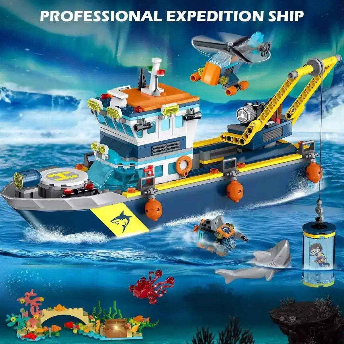  Premium Boat Building LED Arctic Explorer Toyland EU -  ToylandEU™