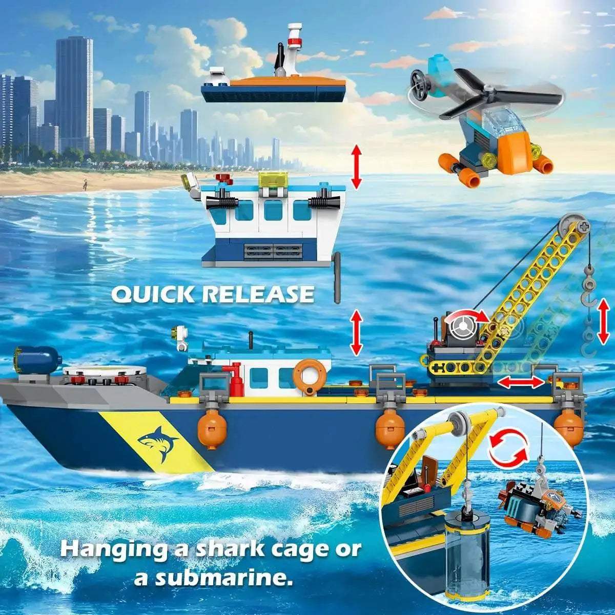  Premium Boat Building LED Arctic Explorer Toyland EU -  ToylandEU™