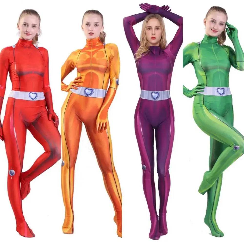 Premium Bodysuit Totally Spies Clover Ewing For Adults - ToylandEU