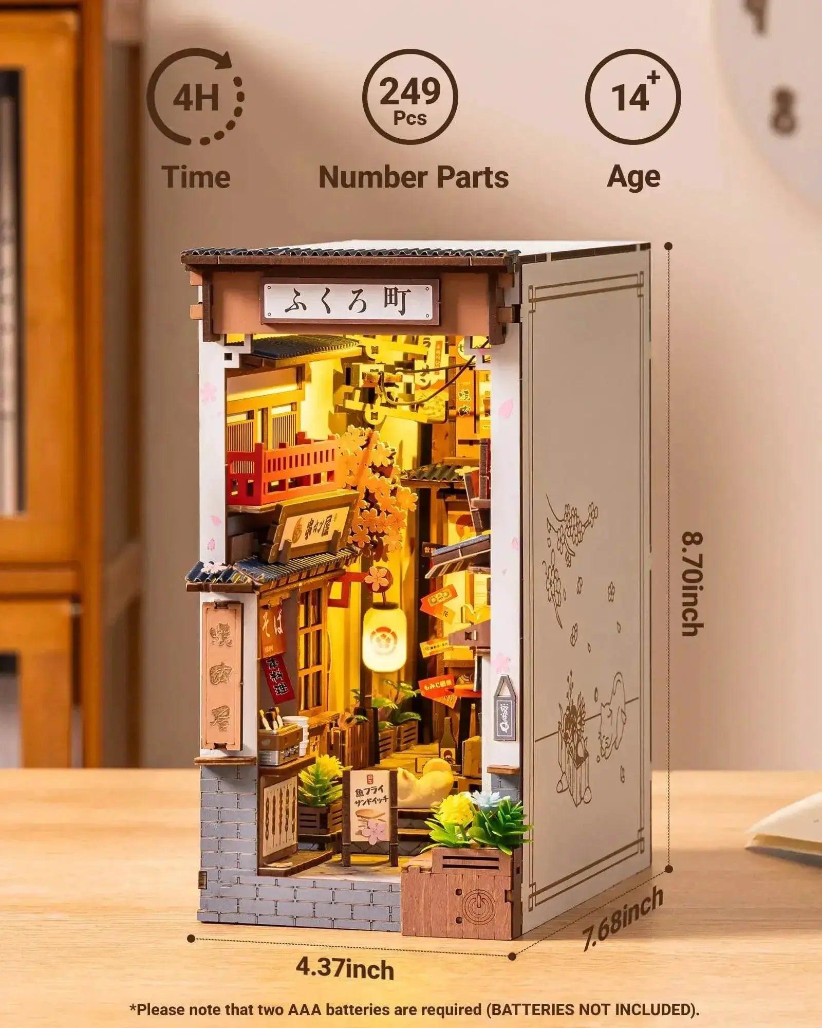  Premium Book Nook Kit 3D Puzzle Ukiyo Theme Toyland EU -  ToylandEU™