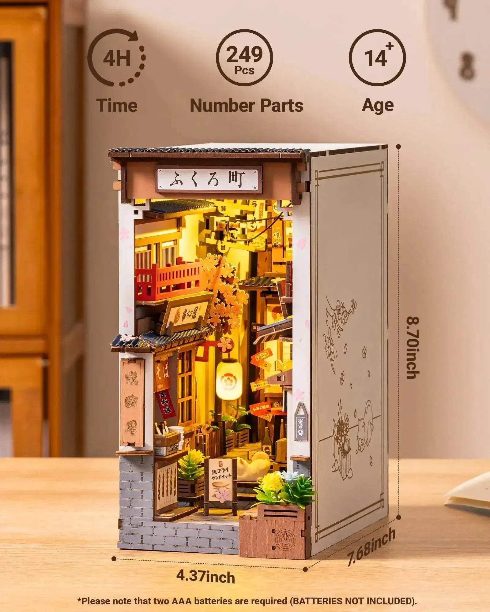  Premium Book Nook Kit 3D Puzzle Ukiyo Theme Toyland EU -  ToylandEU™
