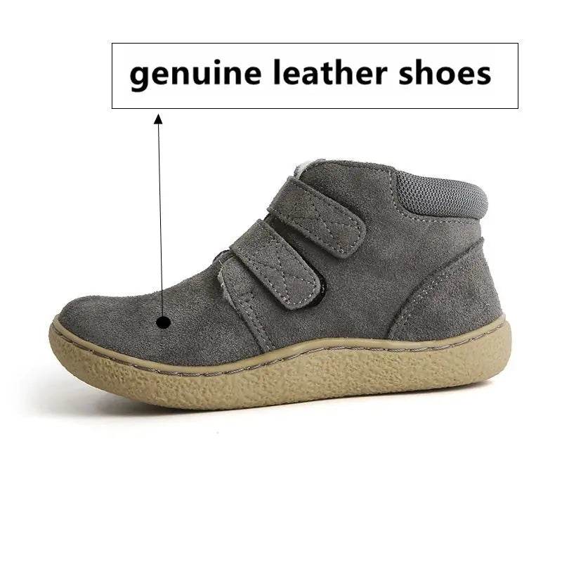 Premium Boots Genuine Leather Winter Snow Unisex Toddlers - ToylandEU