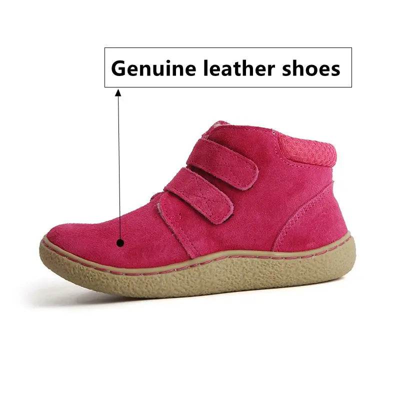 Premium Boots Genuine Leather Winter Snow Unisex Toddlers - ToylandEU