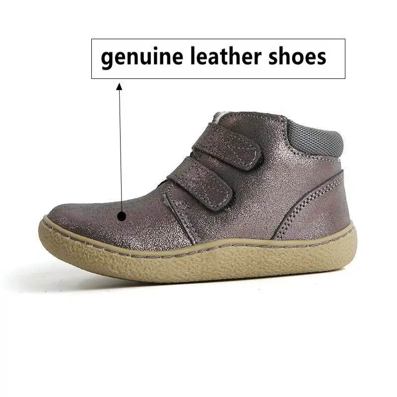 Premium Boots Genuine Leather Winter Snow Unisex Toddlers - ToylandEU