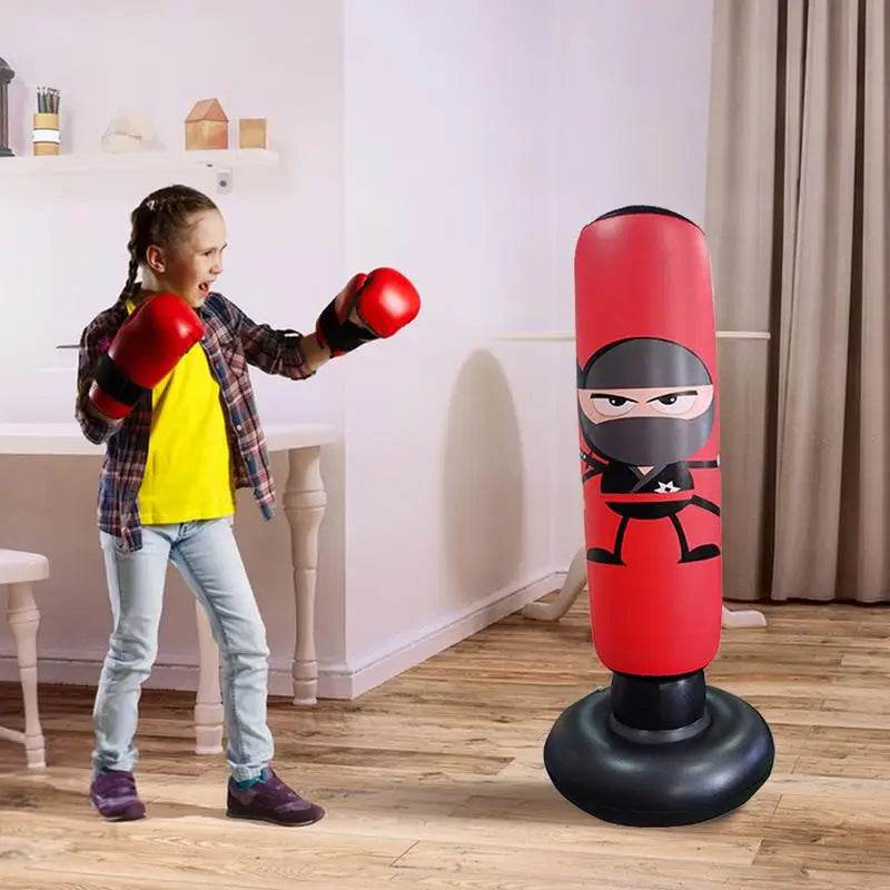 Premium Boxing Bag Inflatable PVC Training For Kids - ToylandEU