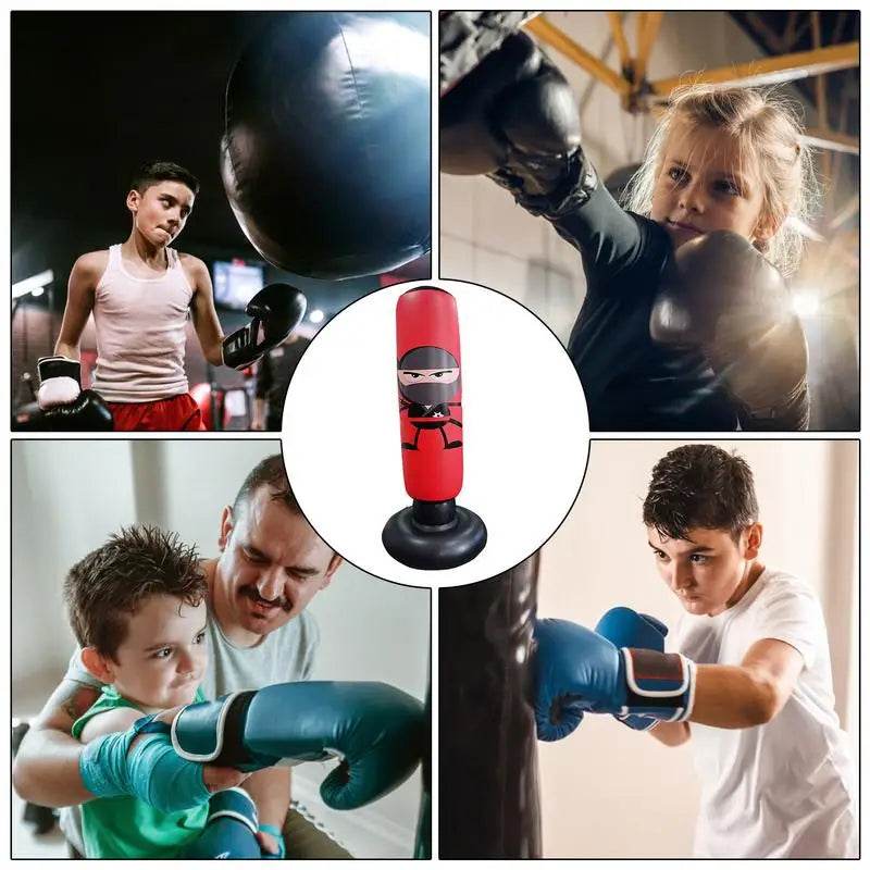 Premium Boxing Bag Inflatable PVC Training For Kids - ToylandEU