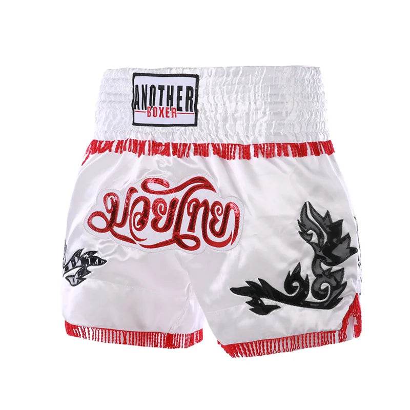 Premium Boxing Fight Shorts Patchwork Color Slim Cut Unisex - ToylandEU