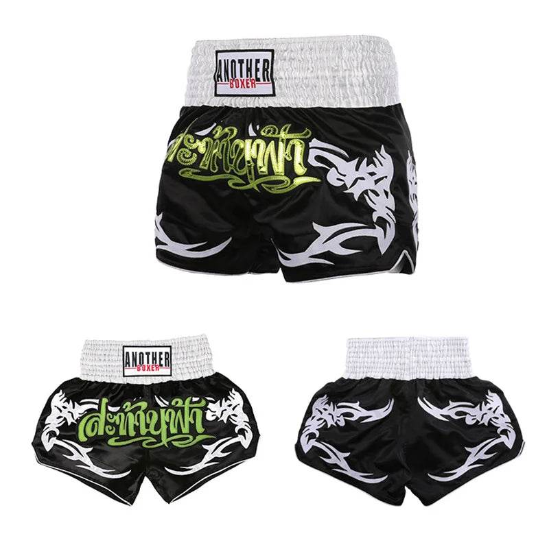 Premium Boxing Fight Shorts Patchwork Color Slim Cut Unisex - ToylandEU
