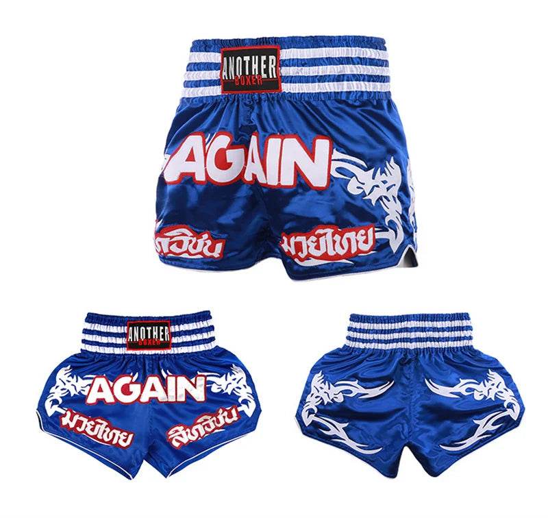Premium Boxing Fight Shorts Patchwork Color Slim Cut Unisex - ToylandEU