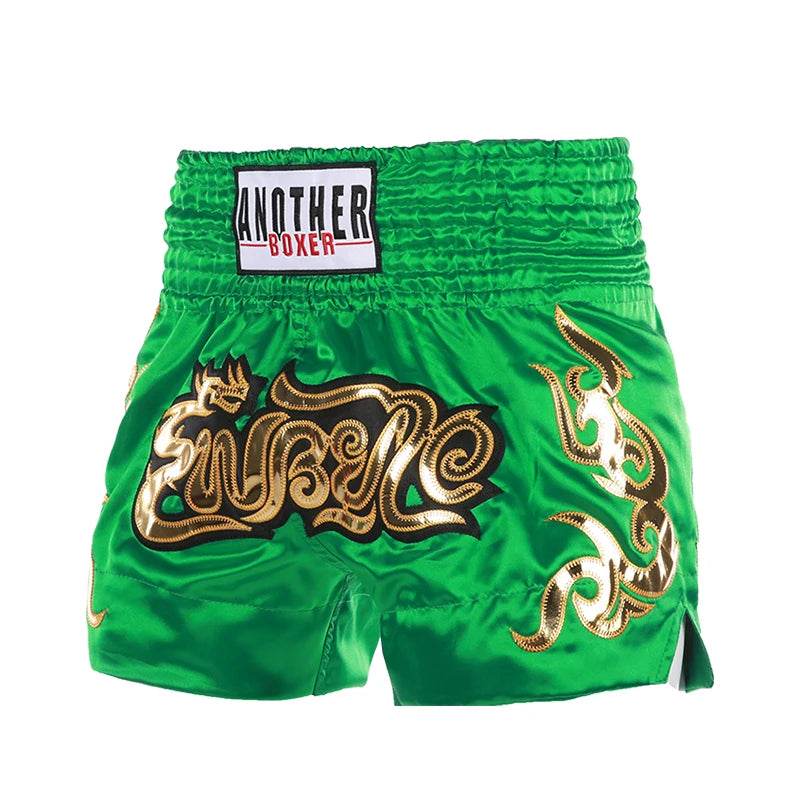 Premium Boxing Fight Shorts Patchwork Color Slim Cut Unisex - ToylandEU