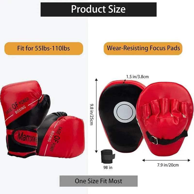  Premium Boxing Gloves 3 In 1 Set Toyland EU -  ToylandEU™