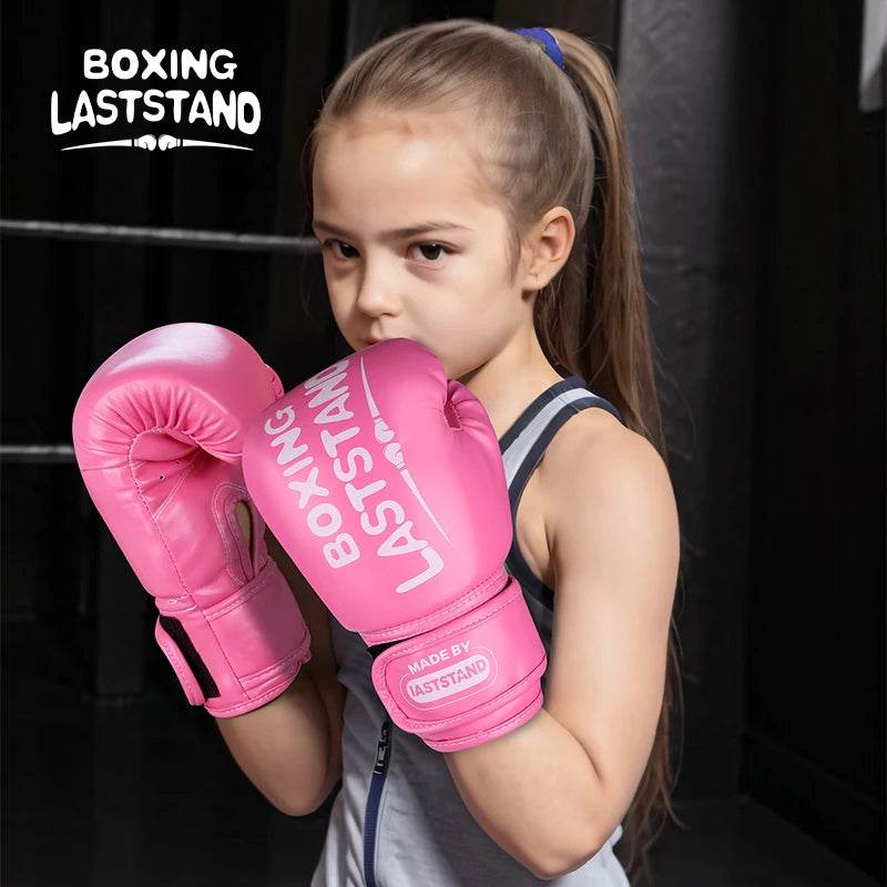 Premium Boxing Gloves Adjustable 4oz PU Leather For Kids - ToylandEU