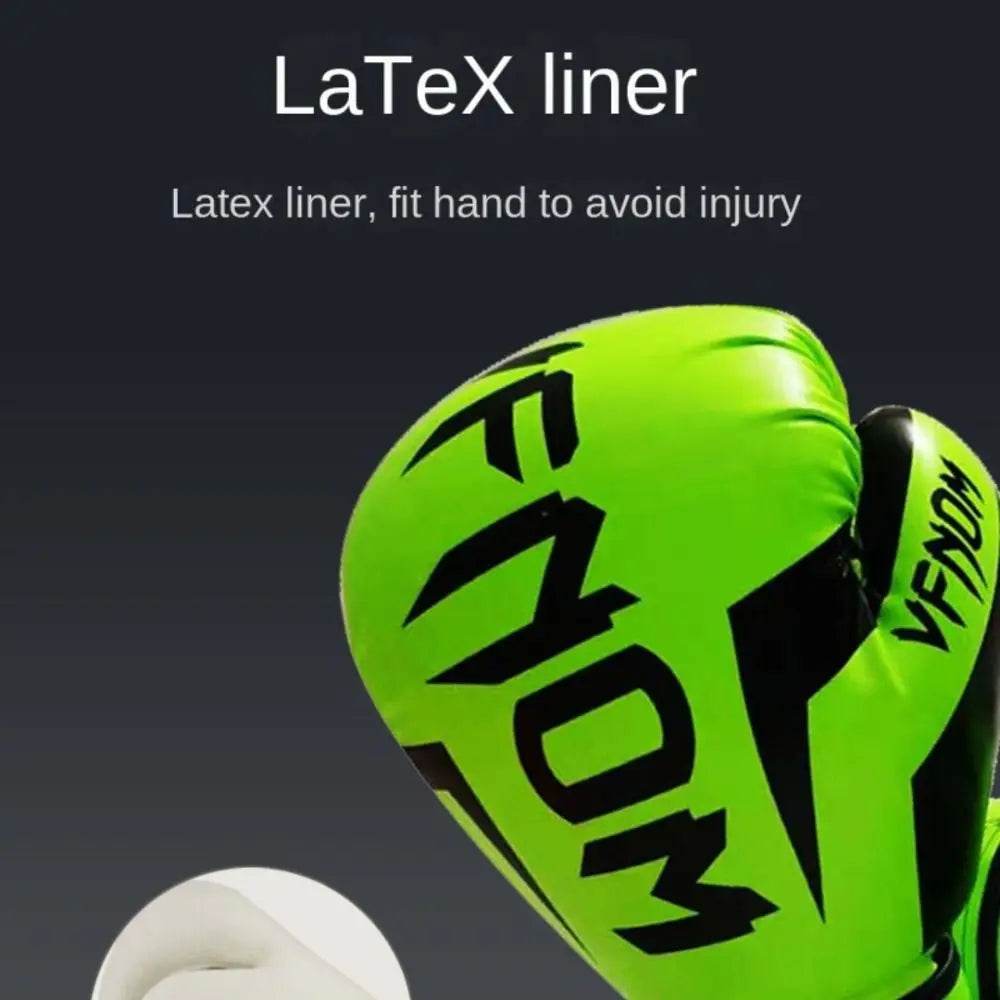 Premium Boxing Gloves Breathable PU Unisex Training - ToylandEU