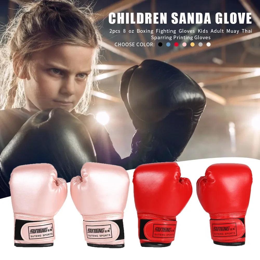 Premium Boxing Gloves PU Leather 2 Pack For Kids Training - ToylandEU