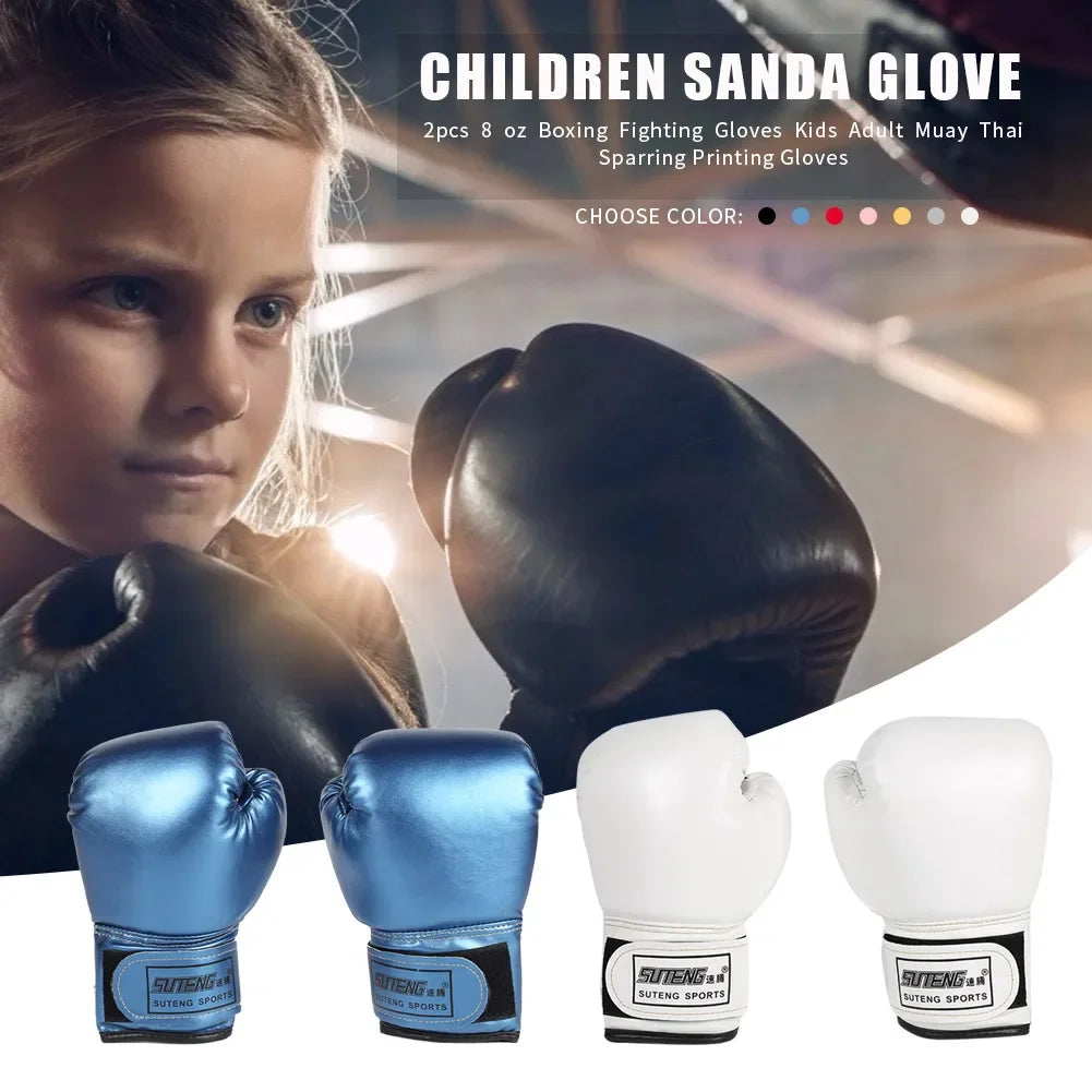 Premium Boxing Gloves PU Leather 2 Pack For Kids Training - ToylandEU