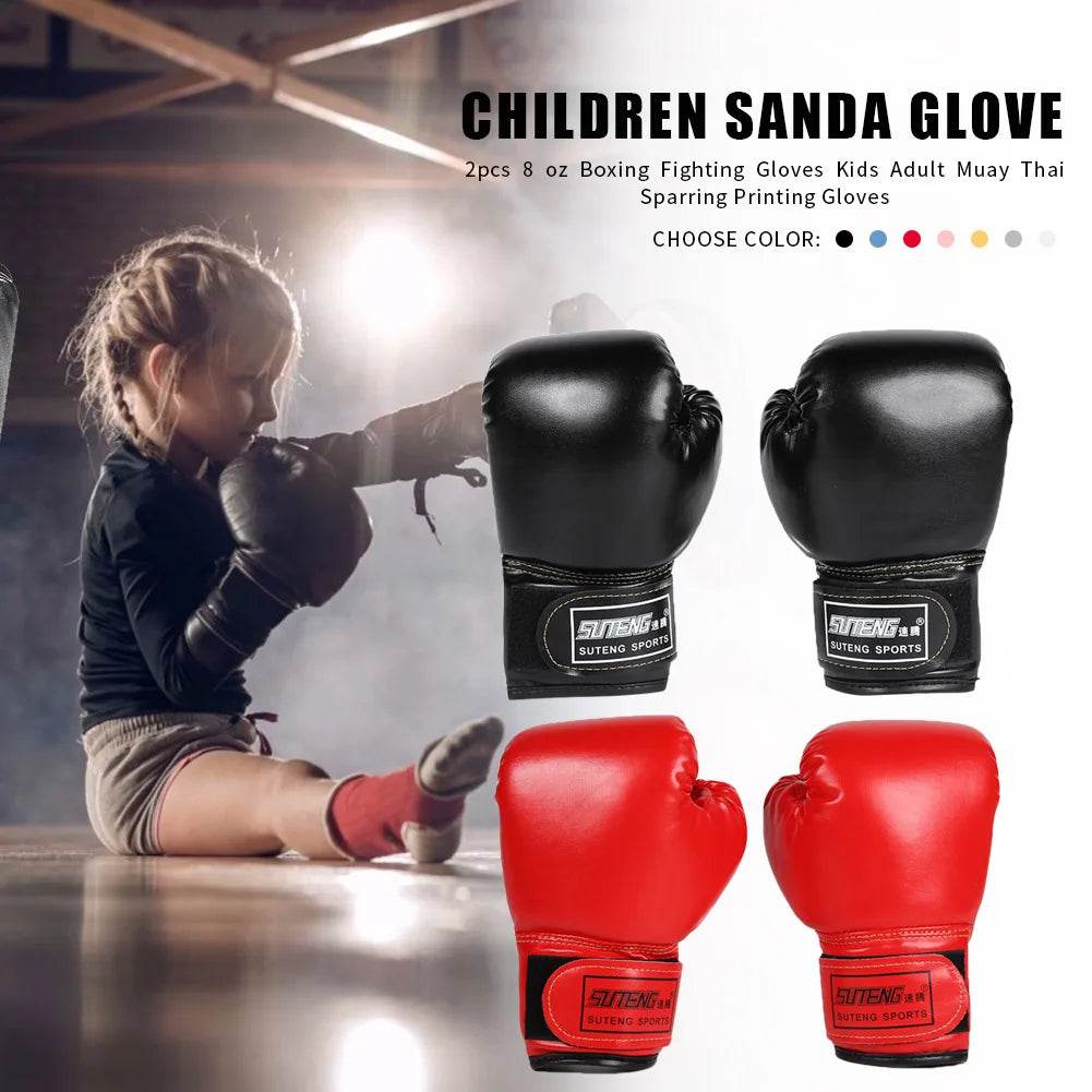 Premium Boxing Gloves PU Leather Breathable For Kids - ToylandEU