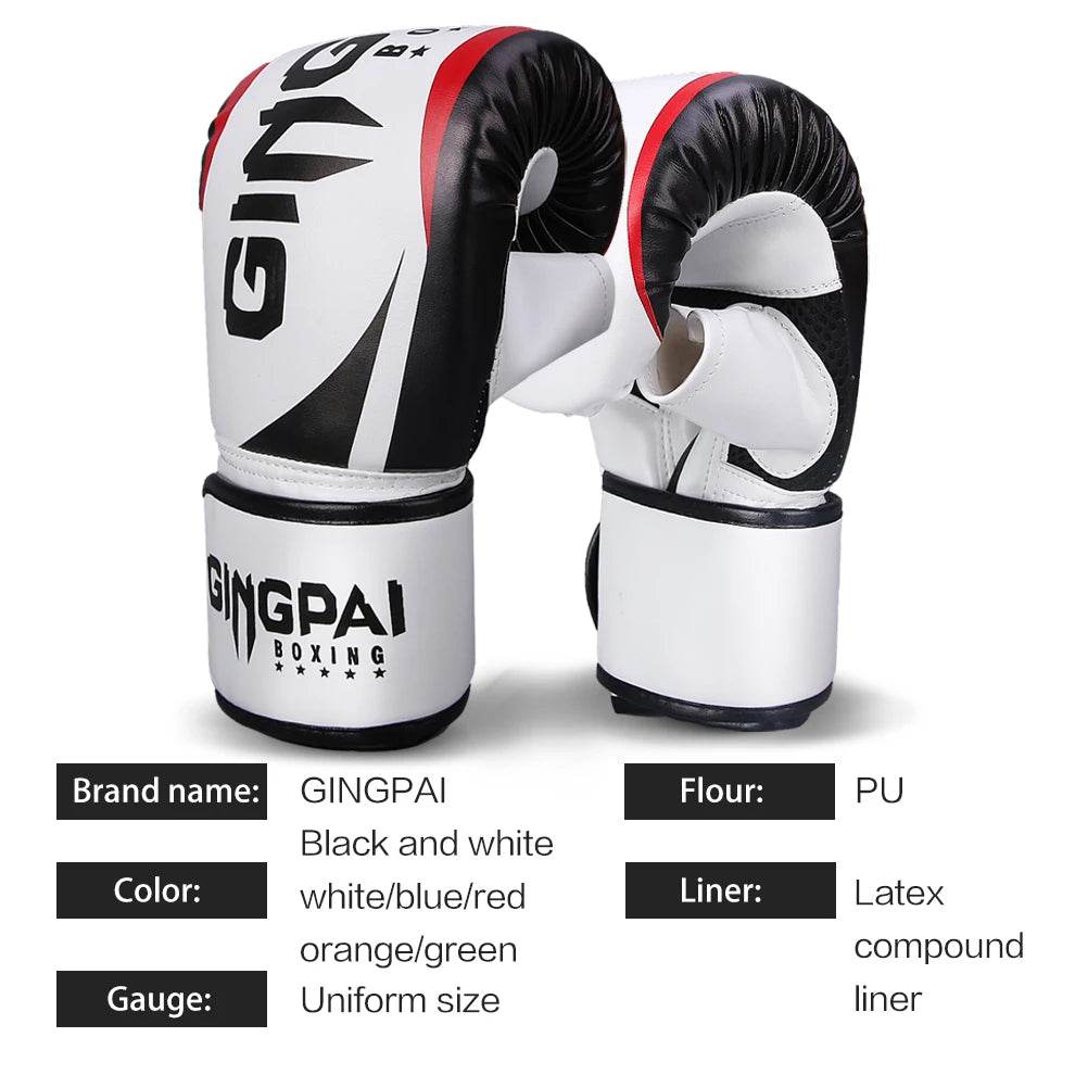 Premium Boxing Gloves PU Leather For Men Women Kids - ToylandEU