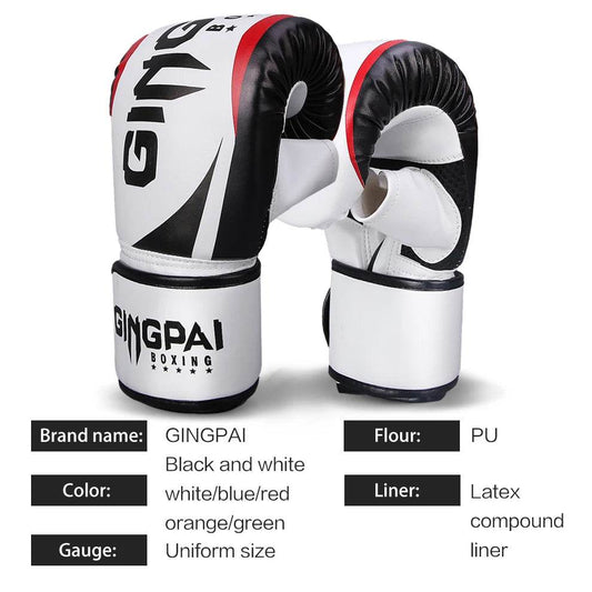 Premium Boxing Gloves PU Leather For Men Women Kids - ToylandEU
