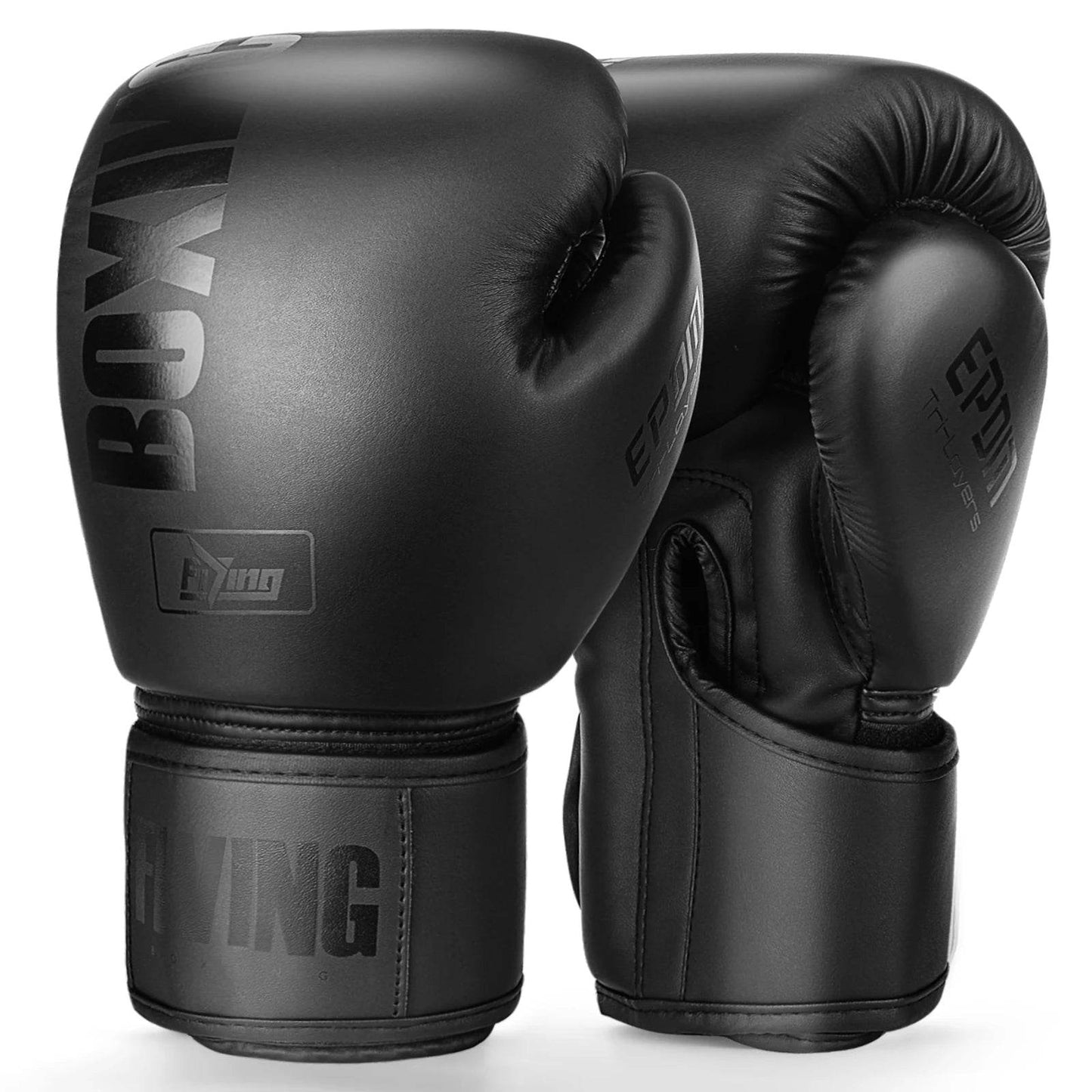 Premium Boxing Gloves PU Leather Muay Thai Unisex Training - ToylandEU