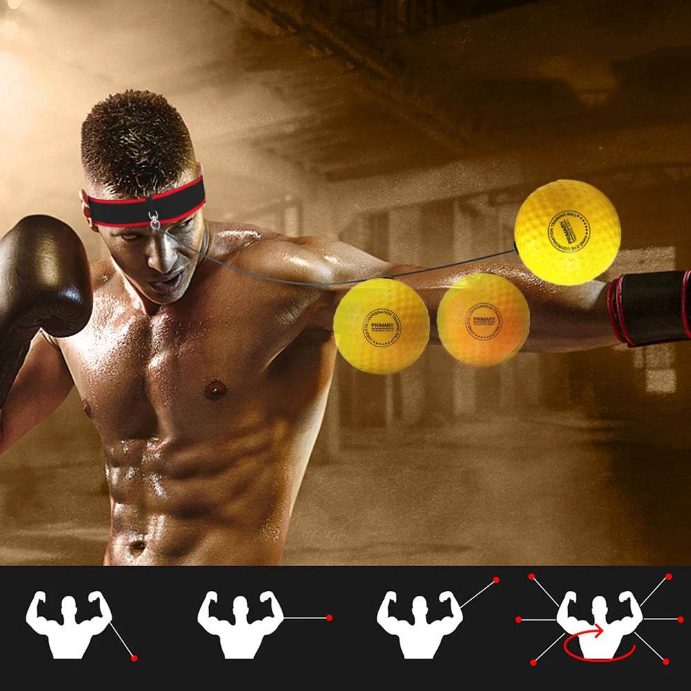 Premium Boxing Speed Ball With Adjustable Headband For Kids - ToylandEU