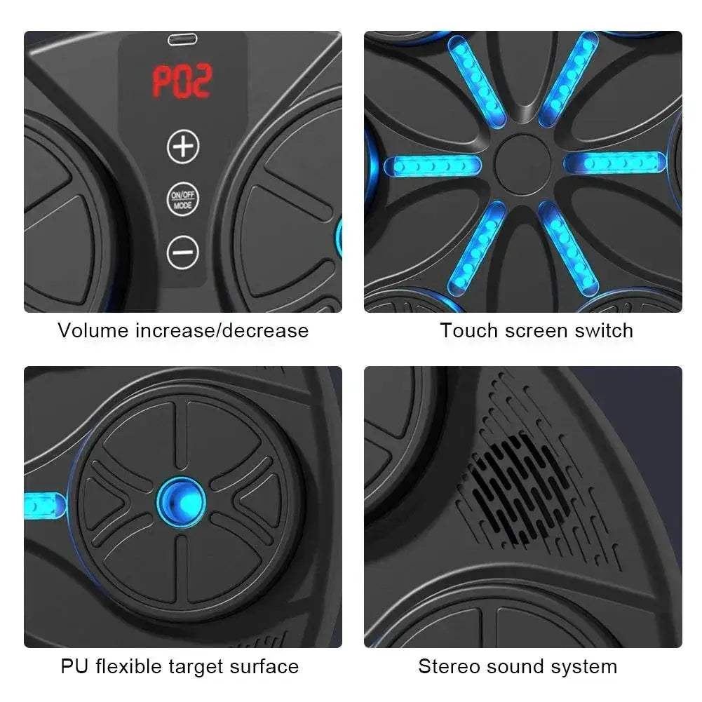 Premium Boxing Wall Target Machine Type C USB Charging Home - ToylandEU