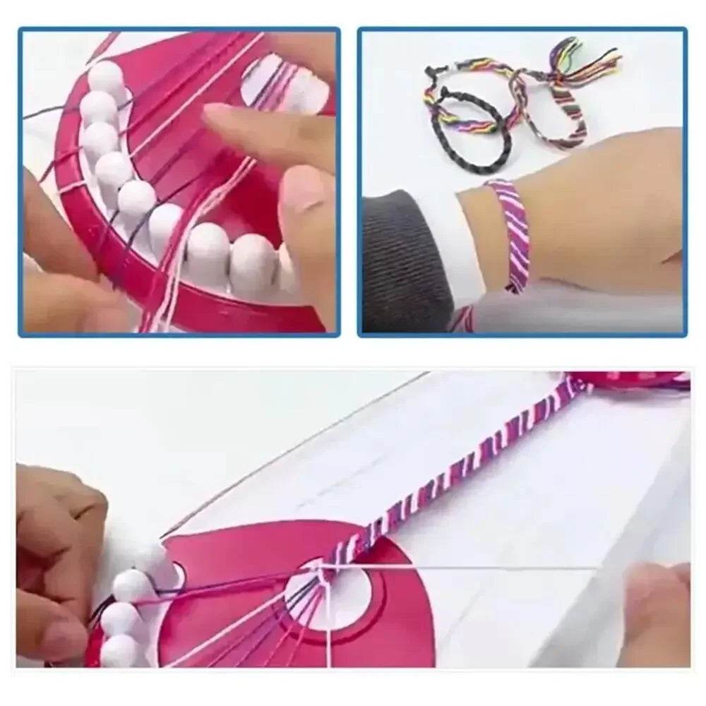 Premium Bracelet Making Kit 28 Pre Cut Threads For Girls - ToylandEU