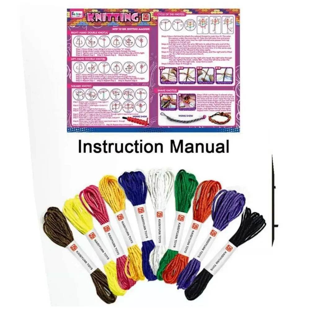 Premium Bracelet Making Kit 28 Pre Cut Threads For Girls - ToylandEU