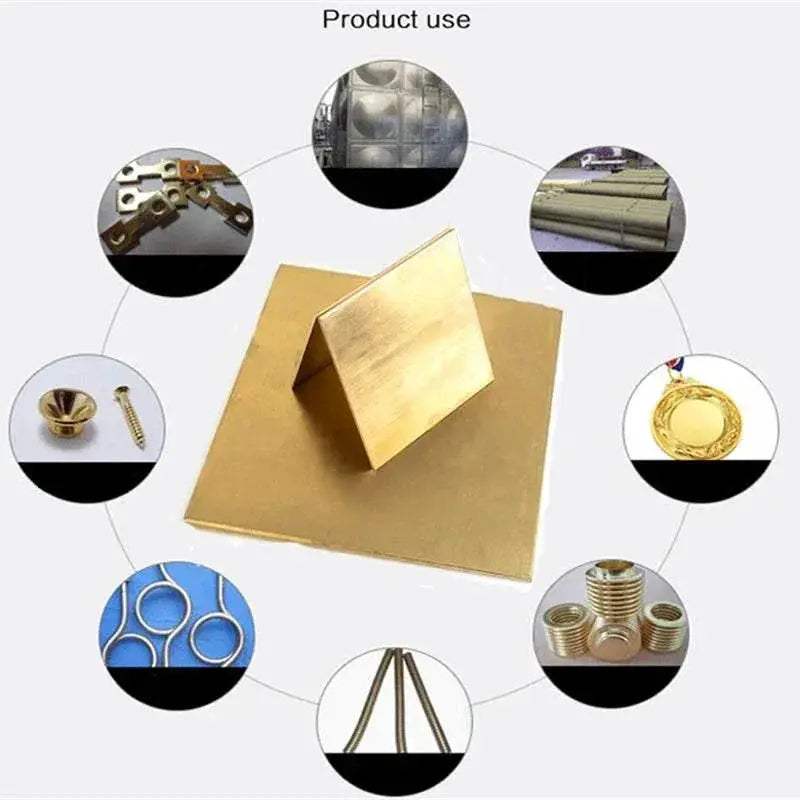  Premium Brass Sheet Metal 0.1 to 8mm Toyland EU -  ToylandEU™