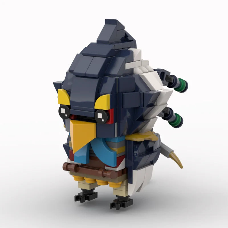 Premium BrickHeadz Figures Set Zelda Edition With Urbosa Mipha Bird Man For Children - ToylandEU