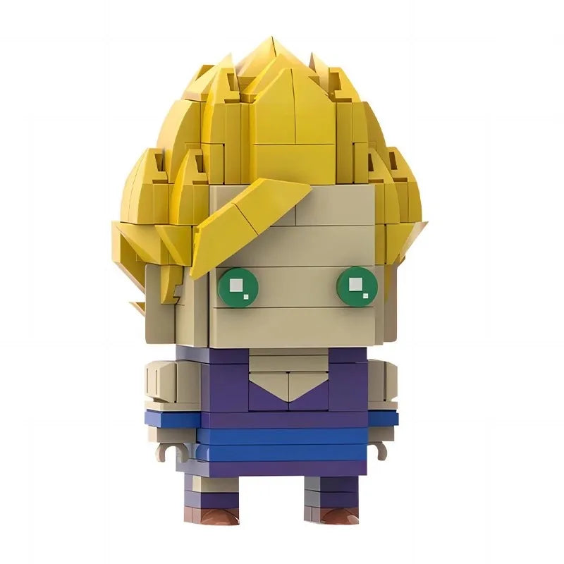 Premium BrickHeadz Sets Seven Dragons Pearl Z Super Warrior For Kids - ToylandEU