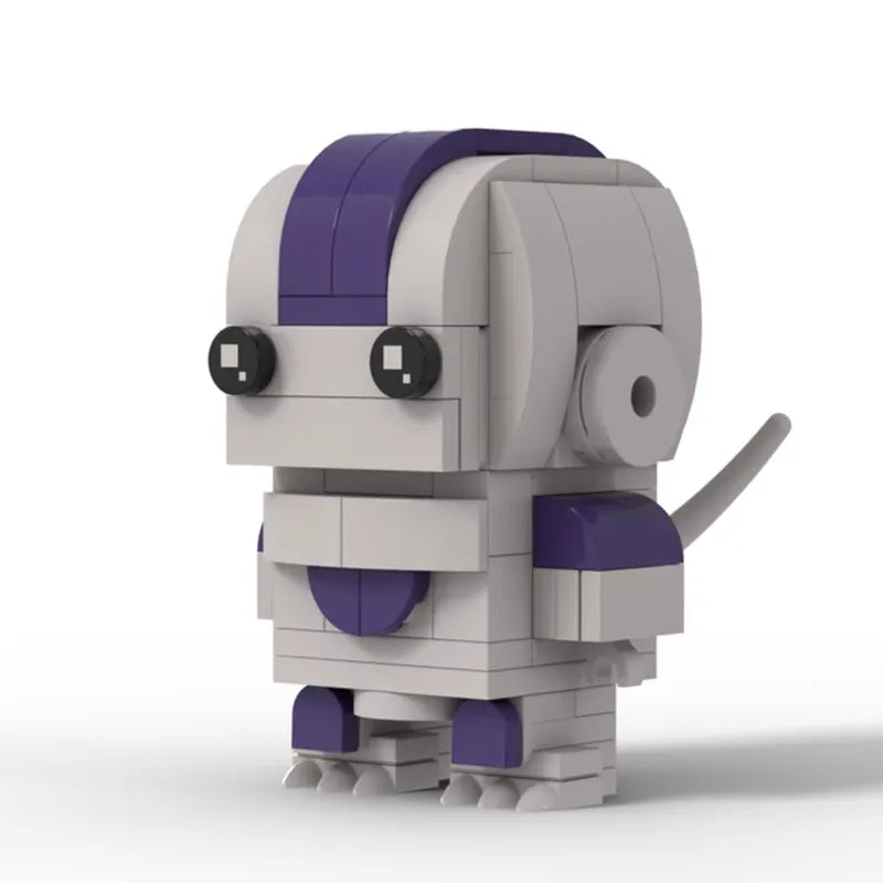 Premium BrickHeadz Sets Seven Dragons Pearl Z Super Warrior For Kids - ToylandEU