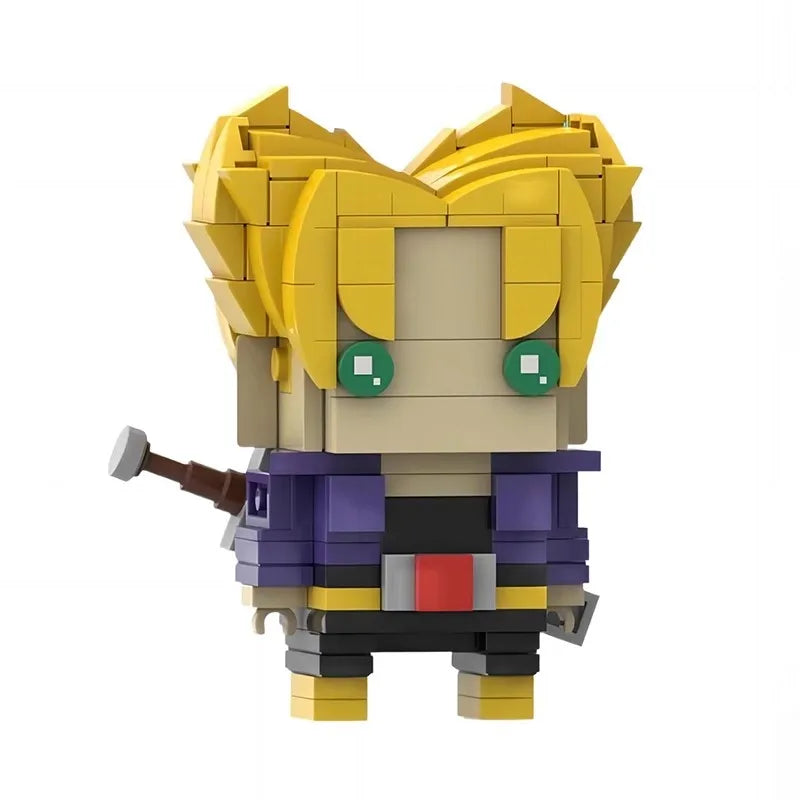 Premium BrickHeadz Sets Seven Dragons Pearl Z Super Warrior For Kids - ToylandEU