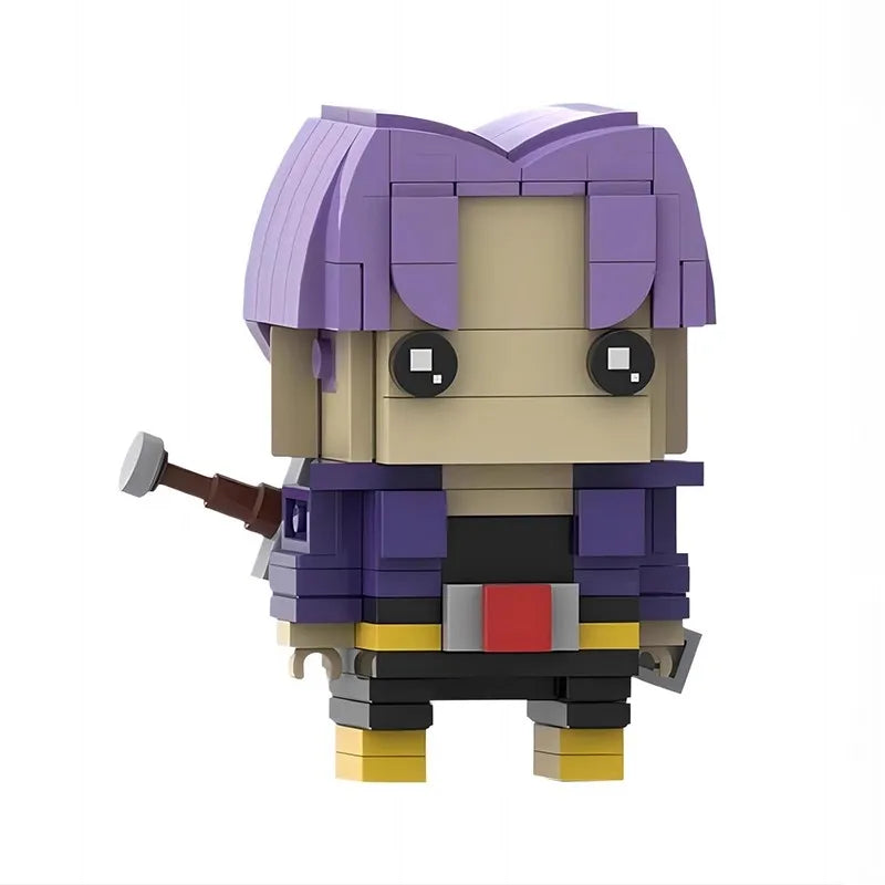Premium BrickHeadz Sets Seven Dragons Pearl Z Super Warrior For Kids - ToylandEU