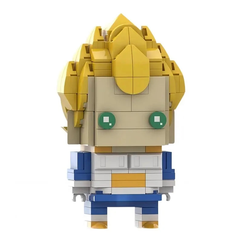 Premium BrickHeadz Sets Seven Dragons Pearl Z Super Warrior For Kids - ToylandEU