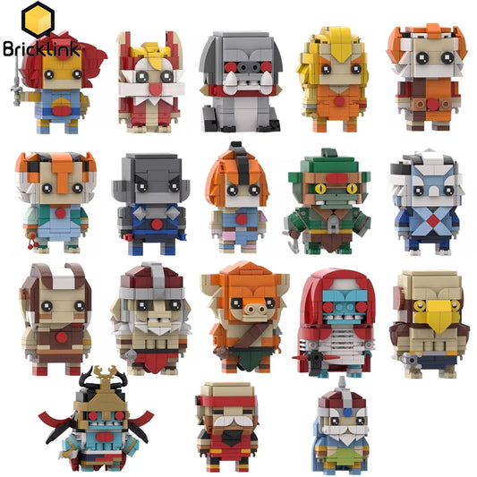 Premium Brickheadz Building Block Set ThunderCats 1985 Figures For Kids - ToylandEU