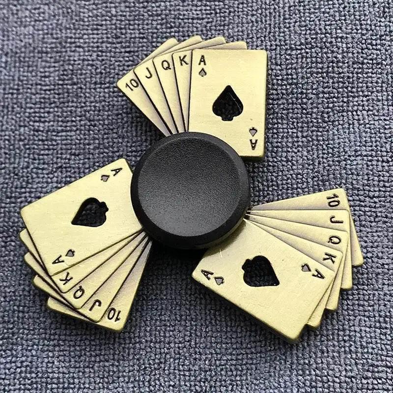  Premium Bronze Alloy Fidget Spinner for Stress Relief -  ToylandEU™