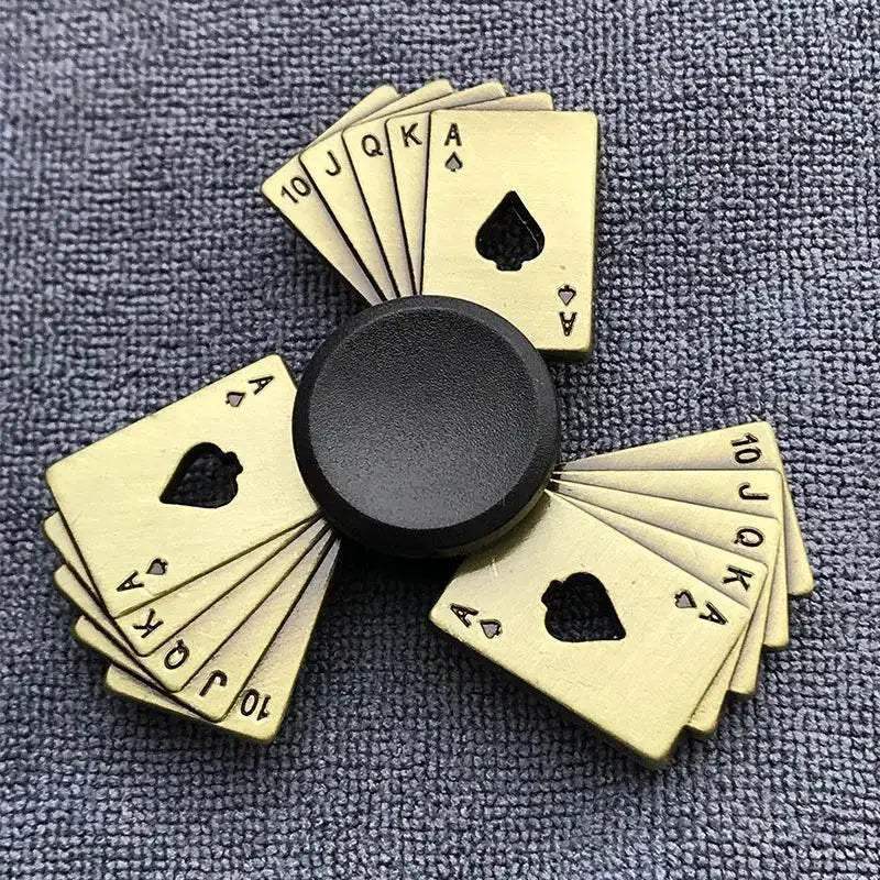  Premium Bronze Alloy Fidget Spinner for Stress Relief -  ToylandEU™