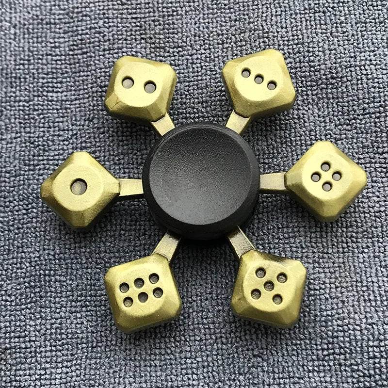Premium Bronze Metal Alloy Fidget Spinner with Silent R188 Bearing for Stress Relief for Kids and Adults - ToylandEU