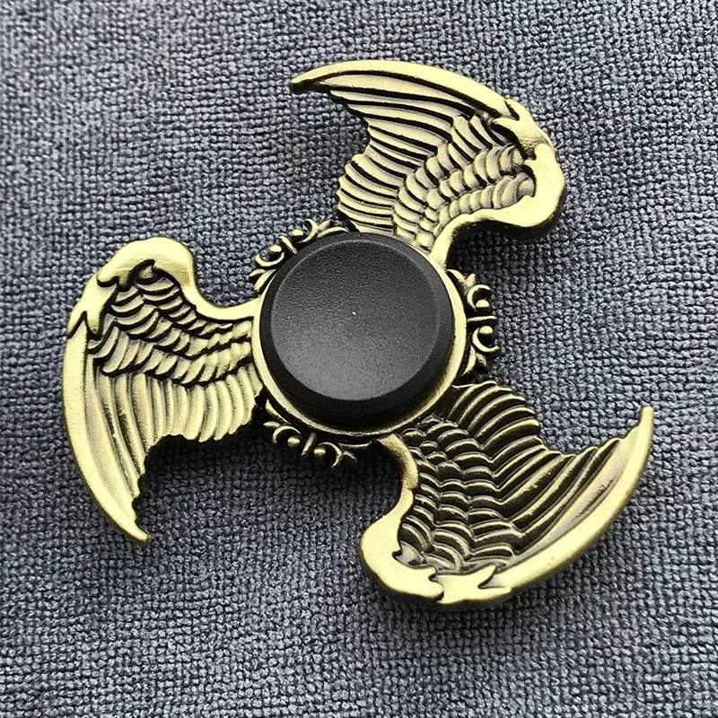 Premium Bronze Metal Alloy Fidget Spinner with Silent R188 Bearing for Stress Relief for Kids and Adults - ToylandEU