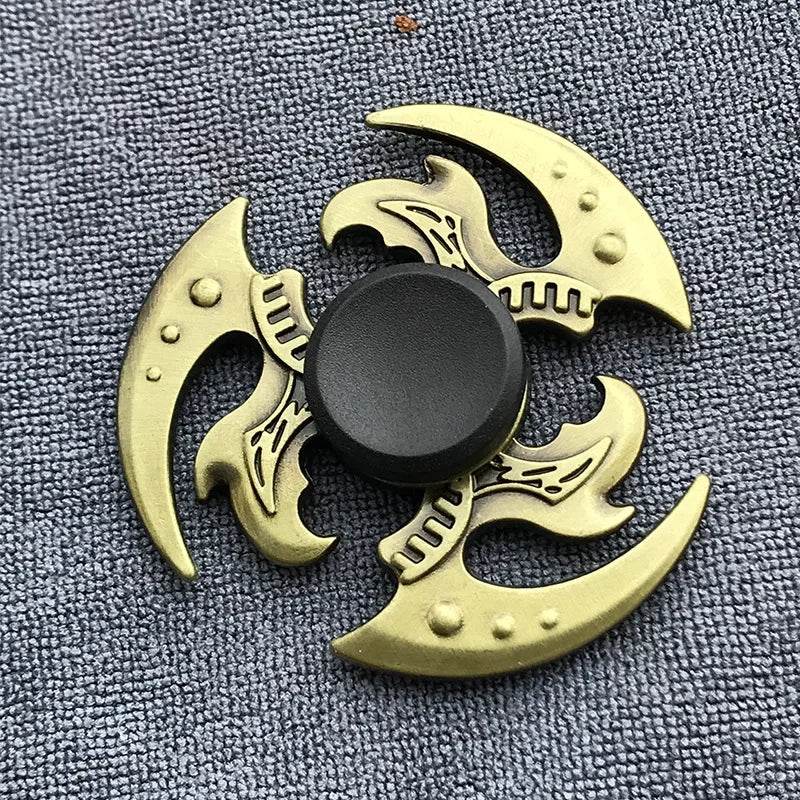 Premium Bronze Metal Alloy Fidget Spinner with Silent R188 Bearing for Stress Relief for Kids and Adults - ToylandEU
