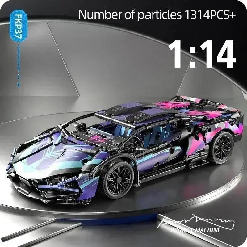  Premium Building Block Car 1280 Tech Set Toyland EU -  ToylandEU™