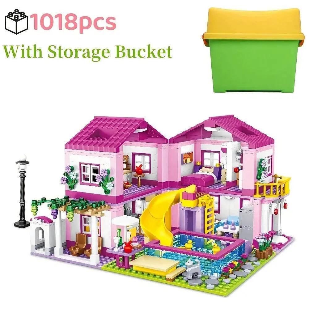  Premium Building Block City Street Villa 14 Toyland EU -  ToylandEU™