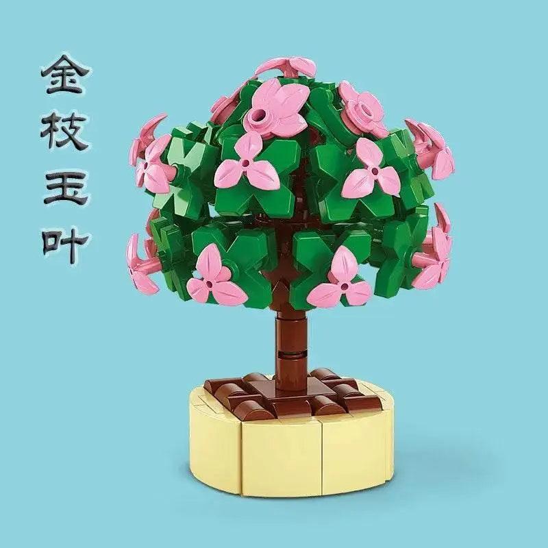  Premium Building Block Flower Desk Decor Toyland EU -  ToylandEU™